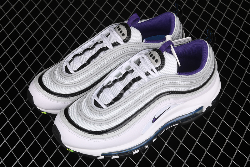 Air Max 97 Kaomoji White/Black/Signal Blue/Court Purple 27