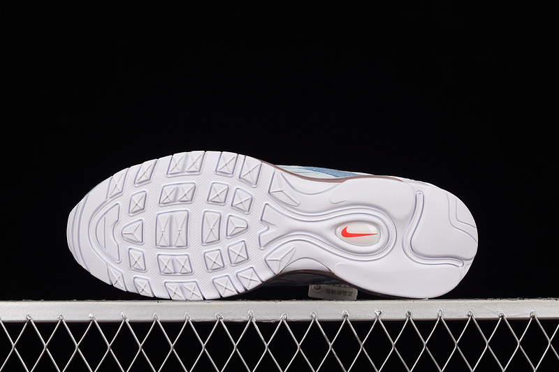 Air Max 97 White/White/Washed Denim 5