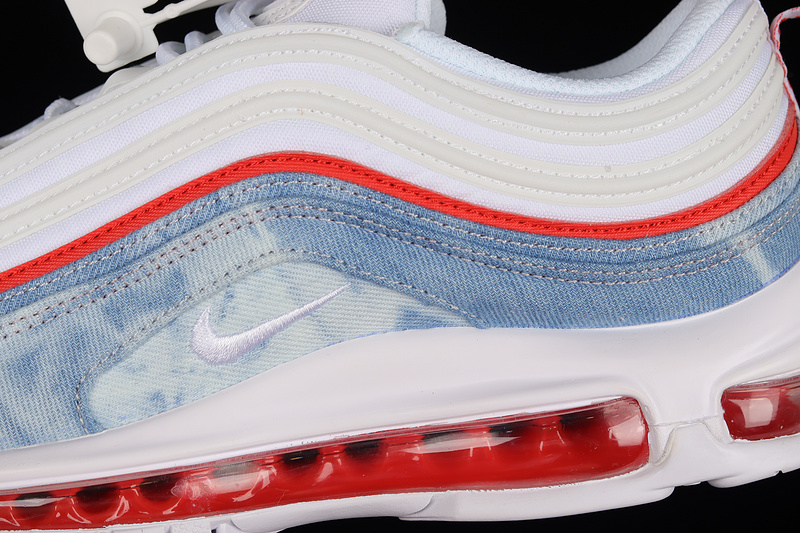 Air Max 97 White/White/Washed Denim 17