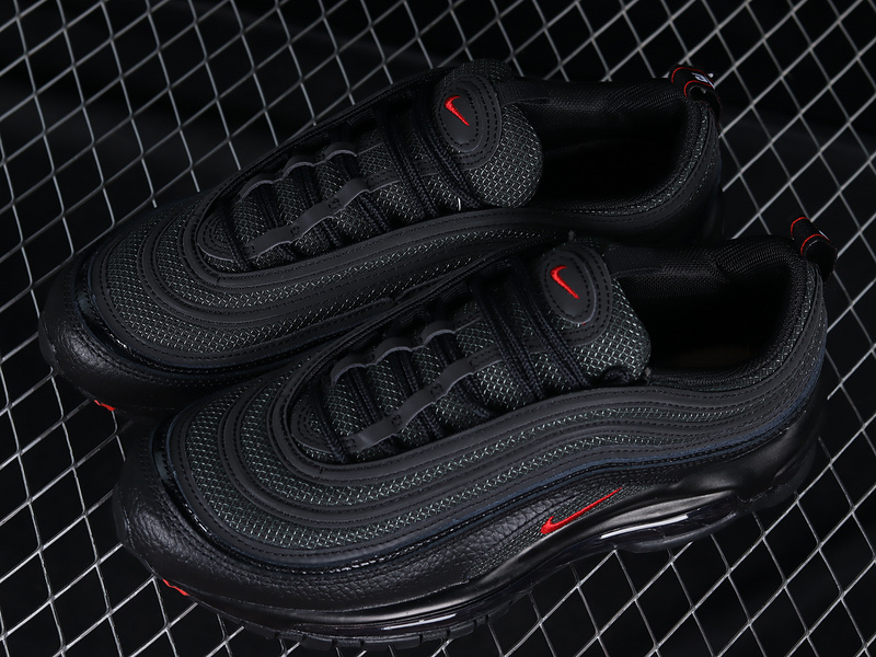 Air Max 97 Black/University Red/White 27