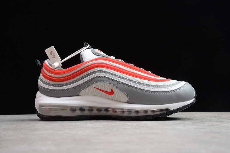 Air Max 97 Smoke Grey/White/Grey Fog/University Red 23