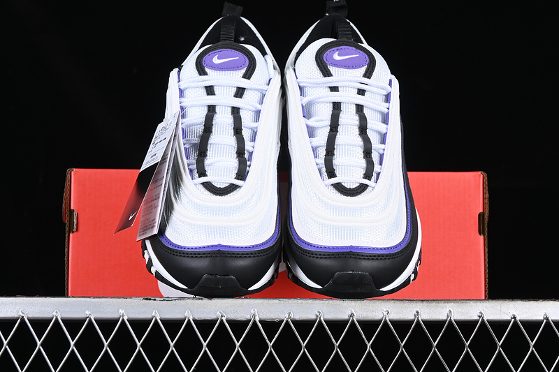 Air Max 97 White/Purple/Black 13