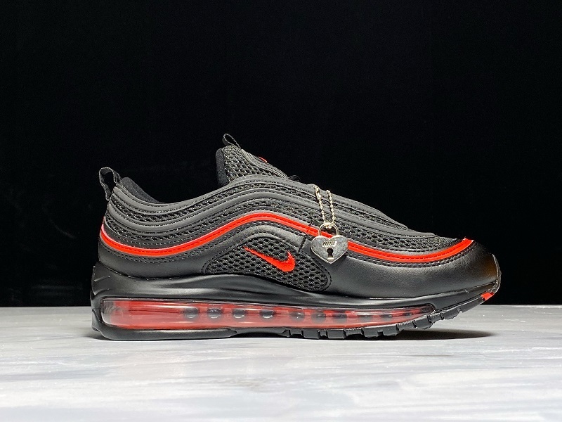 Air Max 97 Valentines Day Black/Metallic Silver/University Red 11