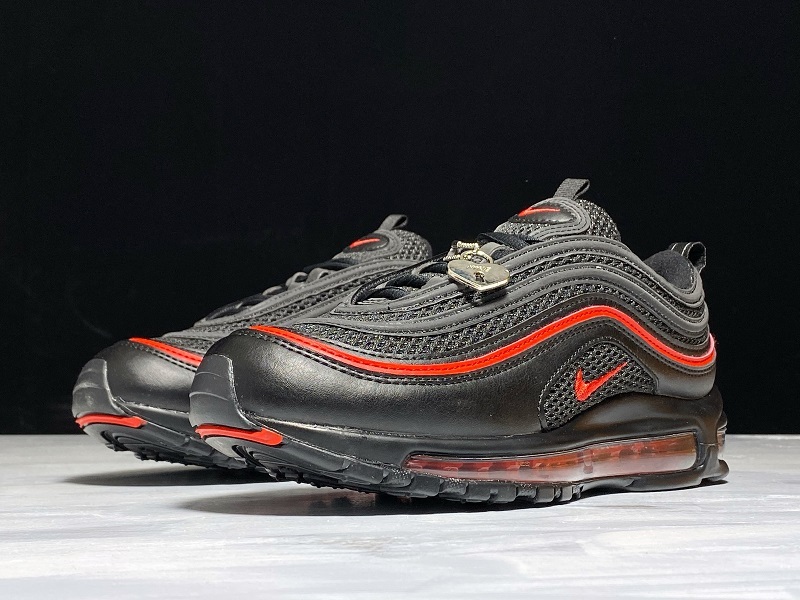 Air Max 97 Valentines Day Black/Metallic Silver/University Red 13