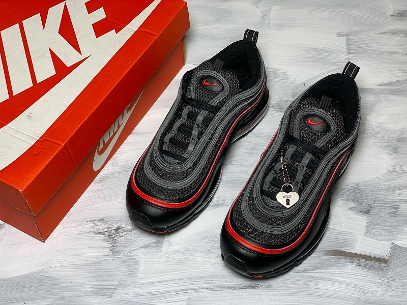 Air Max 97 Valentines Day Black/Metallic Silver/University Red 21