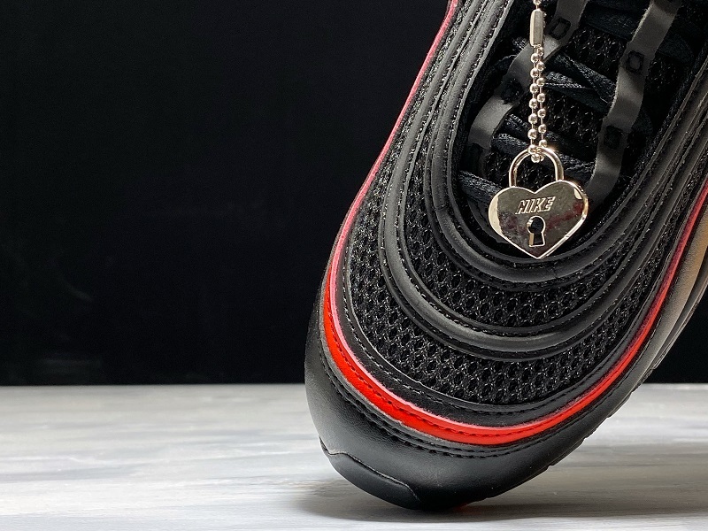 Air Max 97 Valentines Day Black/Metallic Silver/University Red 23