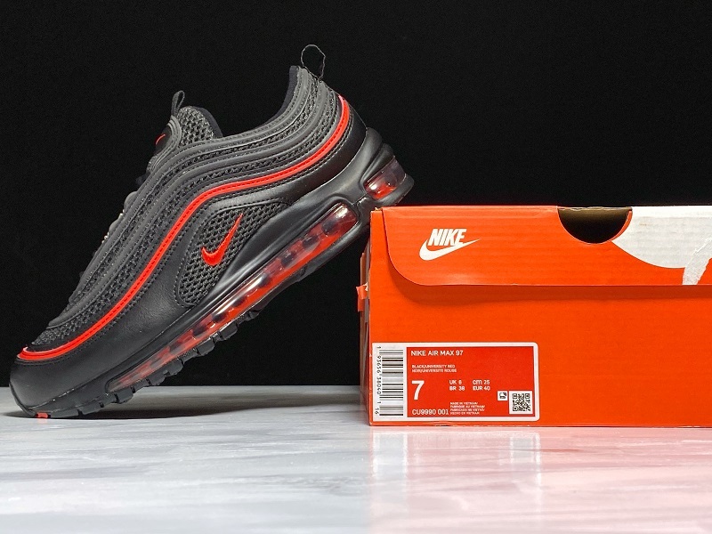 Air Max 97 Valentines Day Black/Metallic Silver/University Red 27