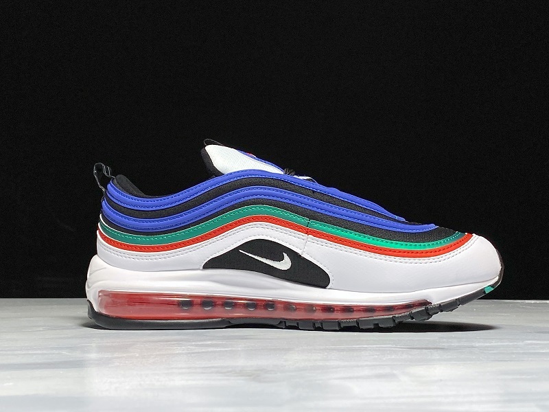 Air Max 97 White/Hyper Blue-Multi-Color 7