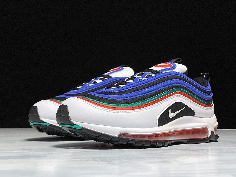 Air Max 97 White/Hyper Blue-Multi-Color 25