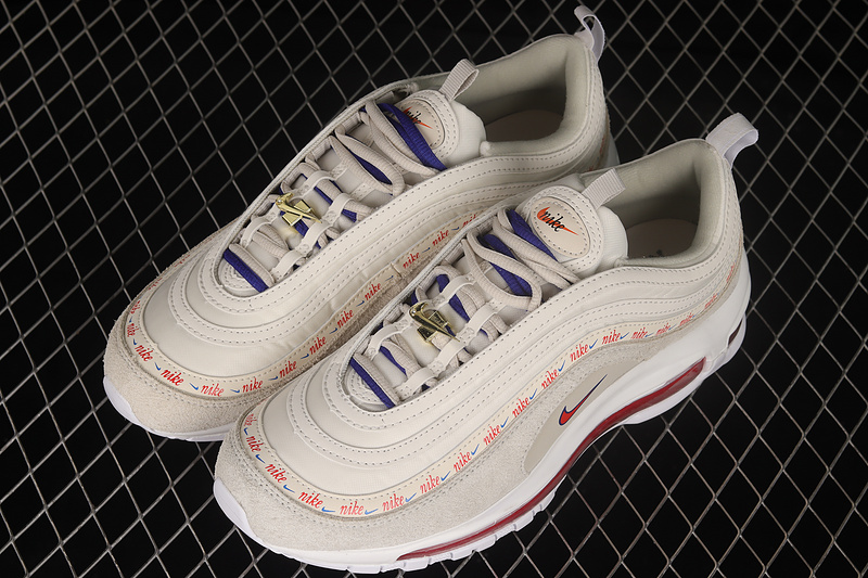 Air Max 97 Se First Use Light Bone/Deep Royal Blue/University Red 11