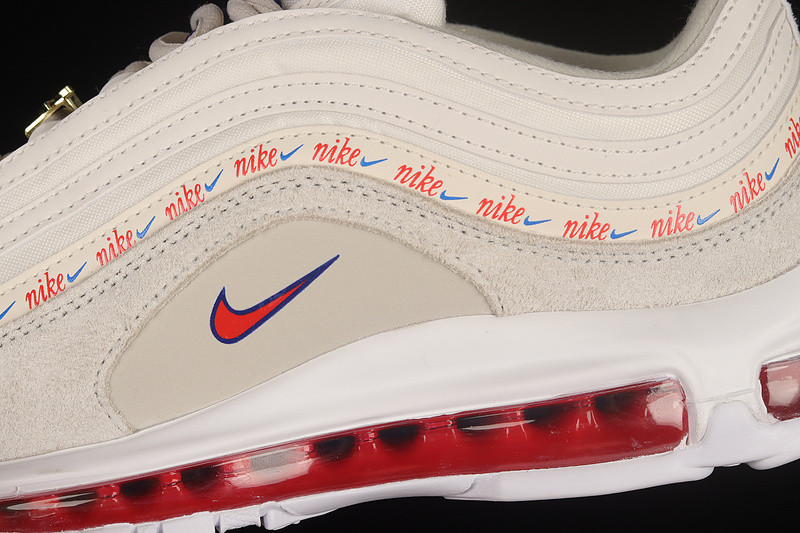 Air Max 97 Se First Use Light Bone/Deep Royal Blue/University Red 27