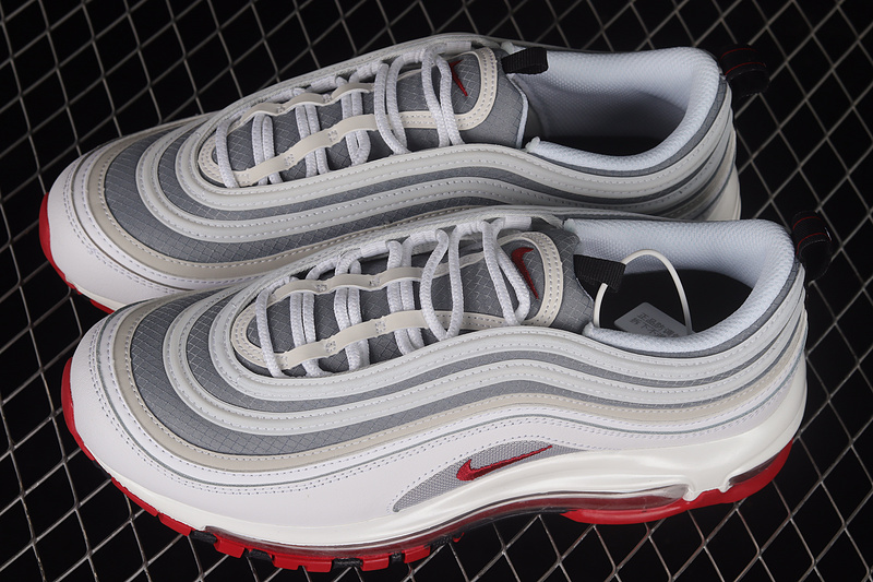 Air Max 97 White/Grey/Red 5