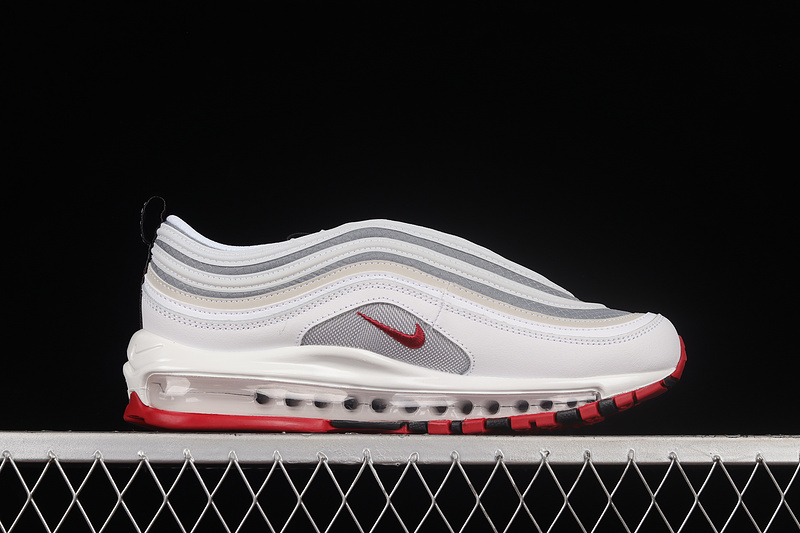 Air Max 97 White/Grey/Red 9