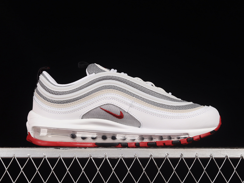 Air Max 97 White/Varsity Red/Particle Grey 7