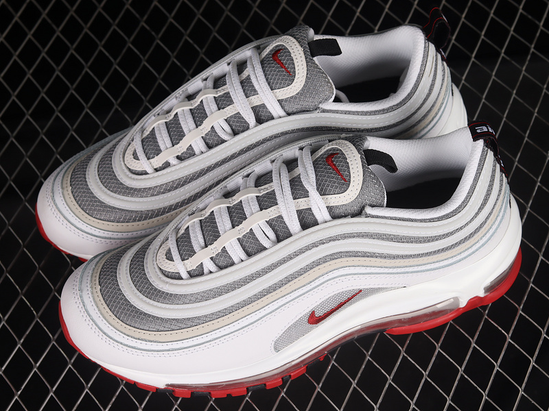 Air Max 97 White/Varsity Red/Particle Grey 29