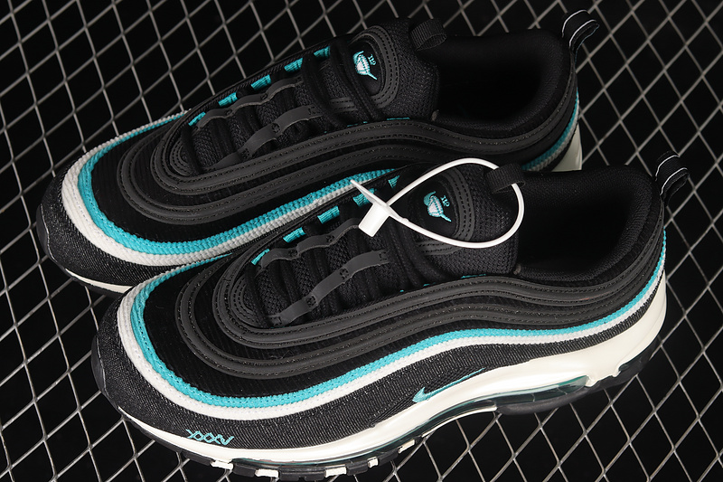 Air Max 97 Running Shoes Black/Green/White 11