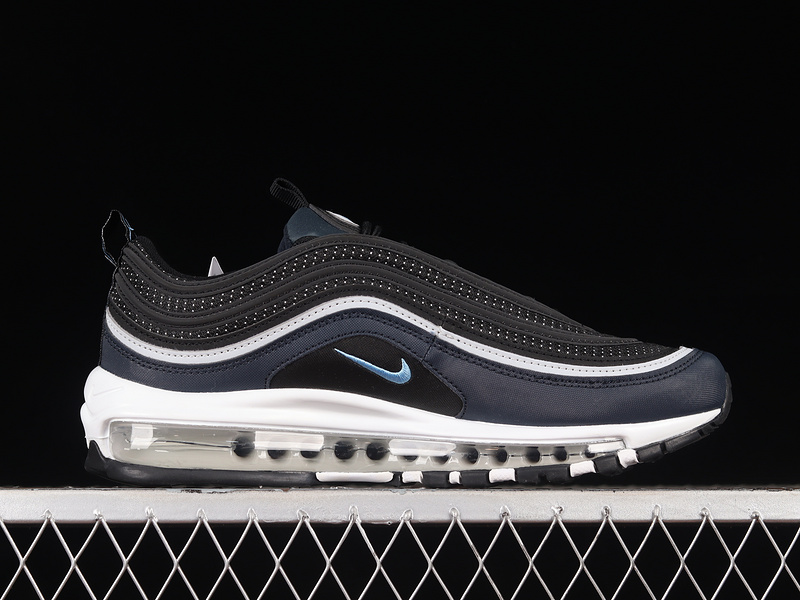 Air Max 97 Black/Dark Obsidian/Pure Platinum/University Blue 21