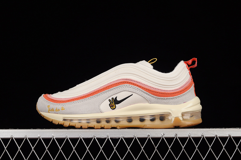 Air Max 97 Peace Love And Run White/Sail/Pale Ivory/Black 31