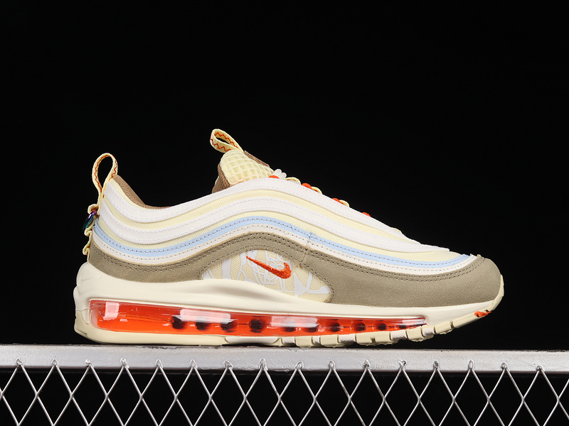 Air Max 97 Alabaster/Safety Orange-Sail 3