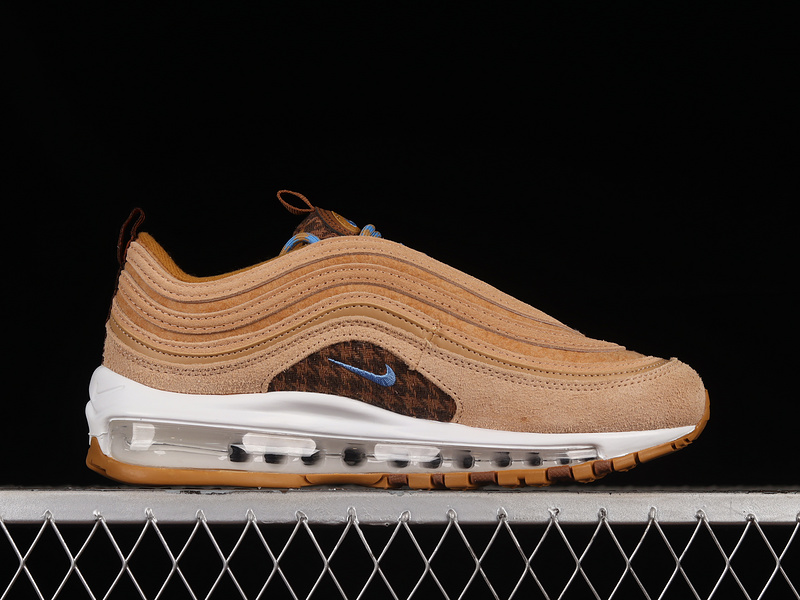 Air Max 97 Brown/White/Blue 17