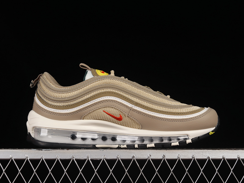 Air Max 97 Khaki/Picante Red/Sesame/Sail 3