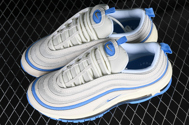 Air Max 97 Prm White/Grey/Blue 19