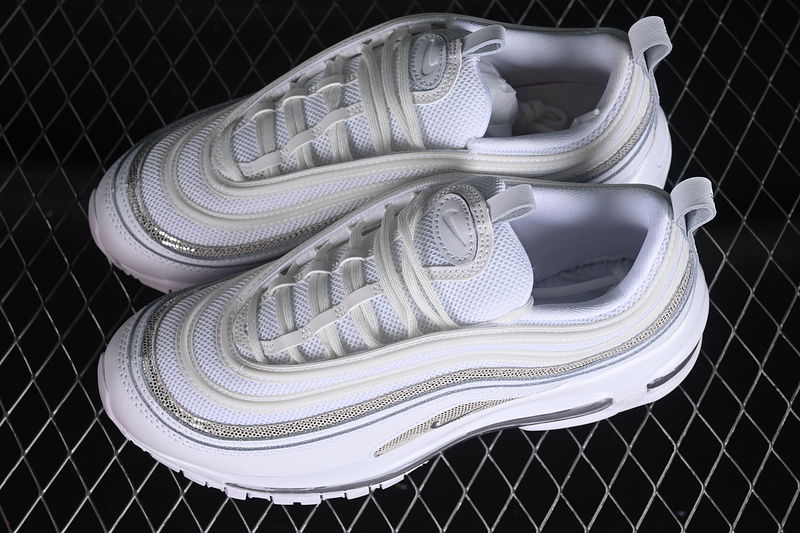 Air Max 97 White/Platinum Tint/Metallic Silver/Chrome 23