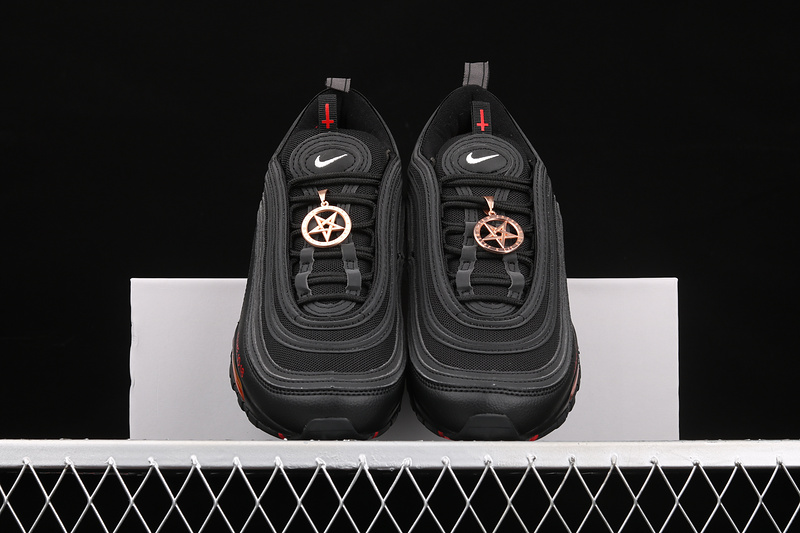 Mschf X Air Max 97 Black/Dark Smoke Grey/White 25