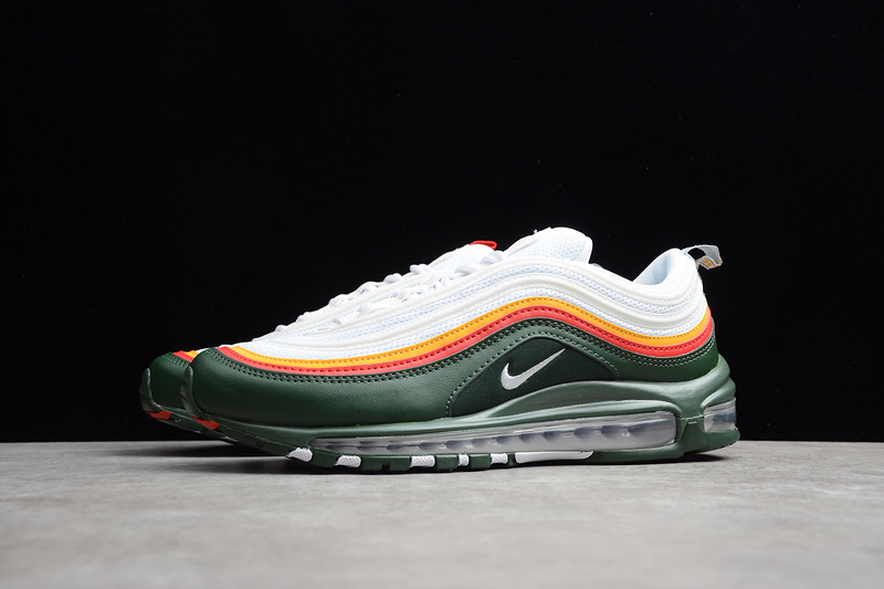 Air Max 97 Se White/Dynamic Yellow-Evergreen 3