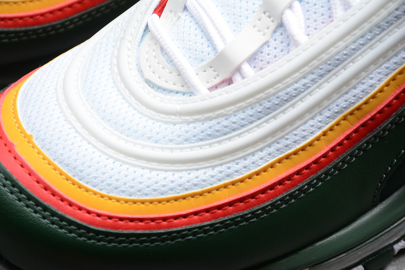 Air Max 97 Se White/Dynamic Yellow-Evergreen 9