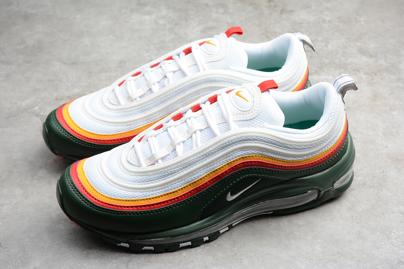 Air Max 97 Se White/Dynamic Yellow-Evergreen 25