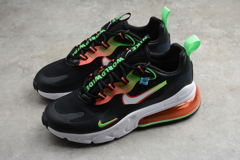 Air Max 270 React Worldwide Black/Multi-Color 11