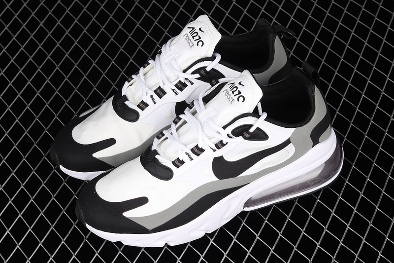 Air Max 270 React Oreo White/Black/Grey 5