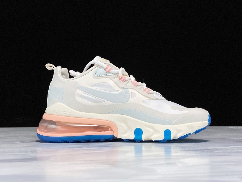 Air Max 270 React American Modern Summit White/Ghost Aqua-Phantom 27