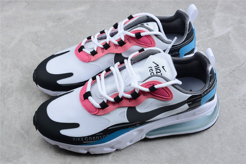 Air Max 270 React Blue/Black/White/Pink 9