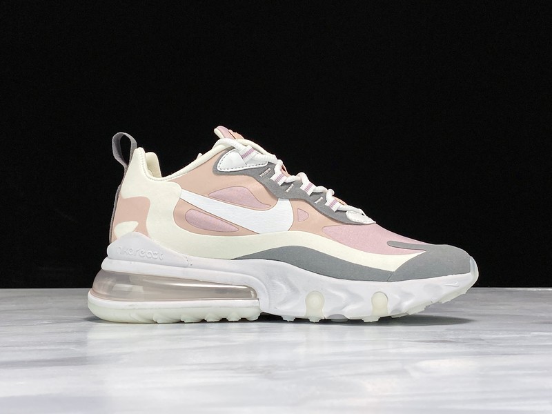 Air Max 270 React Plum Chalk/Summit White-Stone Mauvee 19