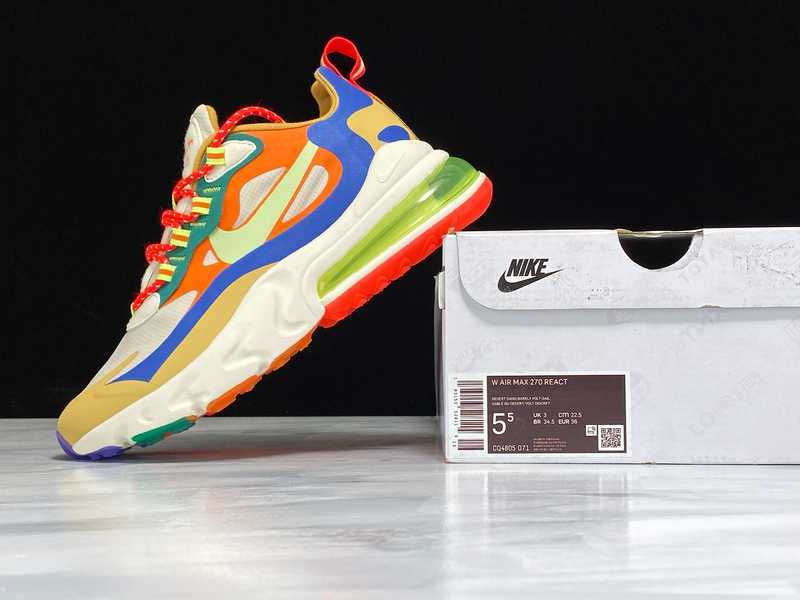 Air Max 270 React Orange/Multi-Color 13