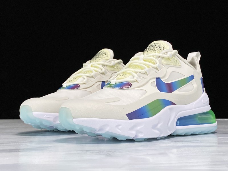 Air Max 270 React 20 Bubble Pack Summit White/Multi-Color 9