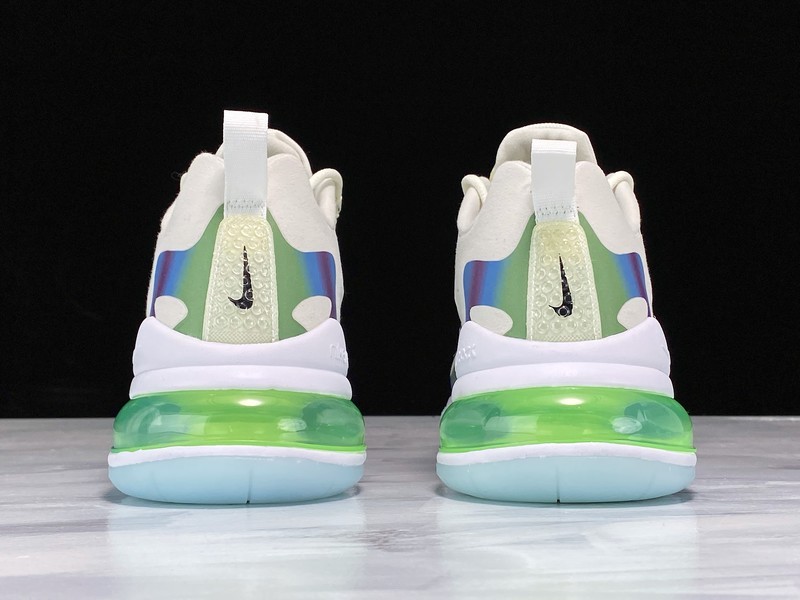 Air Max 270 React 20 Bubble Pack Summit White/Multi-Color 25