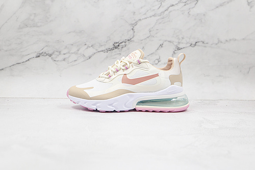 Air Max 270 React Summit White/Light Orewood Brown/Sail/Metallic Red Bronze 9