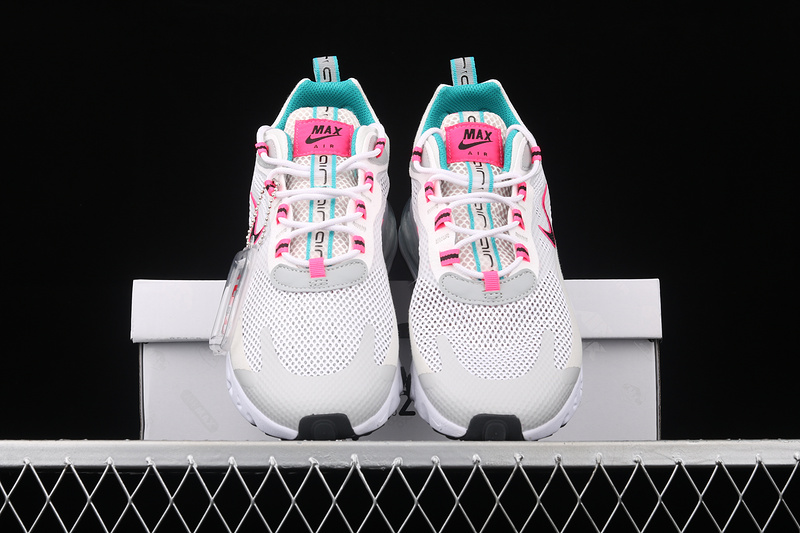 Air Max 270 React White/Black/Pink 25