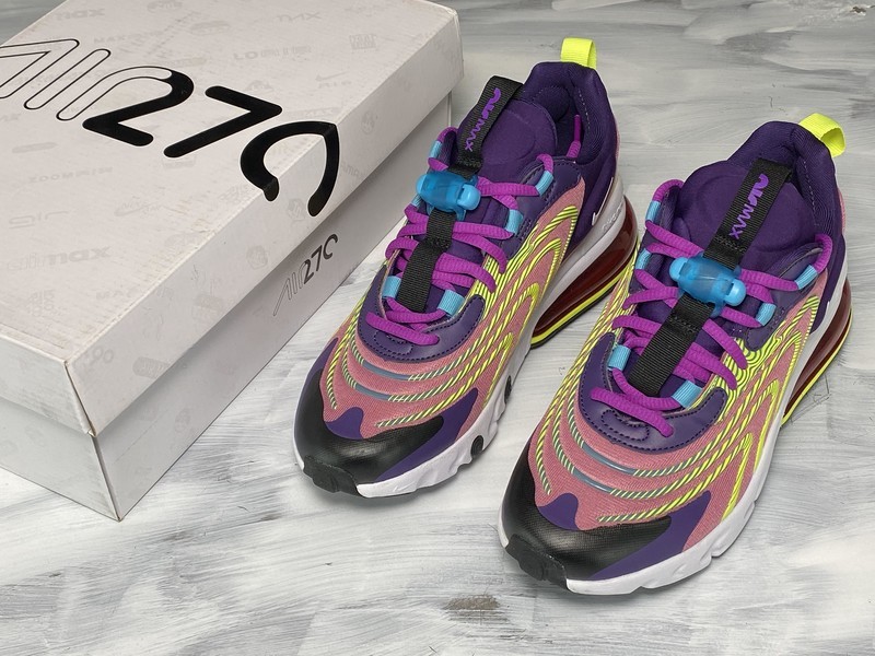 Air Max 270 React Eng Eggplant/White-Magic Flamingo 19