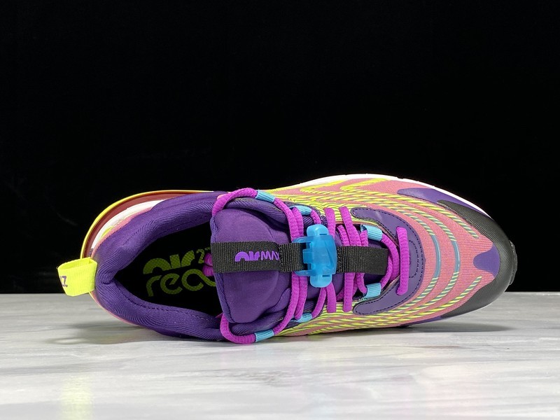 Air Max 270 React Eng Eggplant/White-Magic Flamingo 25