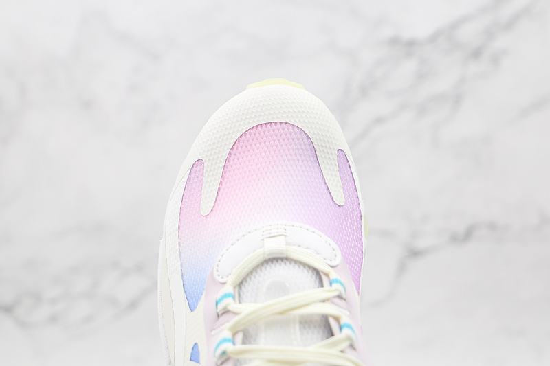 Air Max 270 React Se Light Gradient Summit White/Bleached Aqua/Light Violet/Sail 19