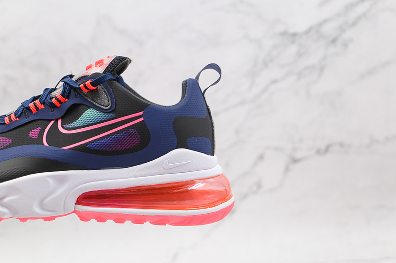 Air Max 270 React Se Midnight Navy/Flash Crimson/Hyper Pink/Black 5