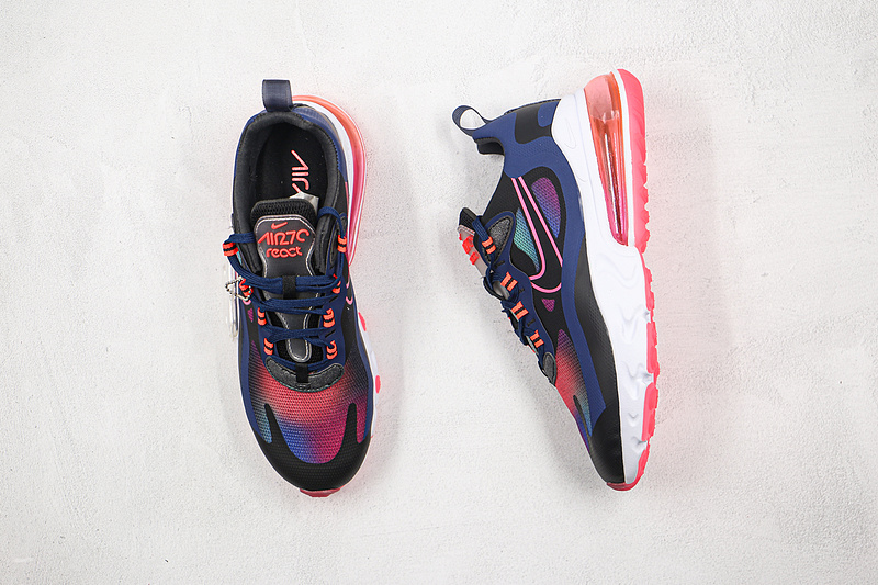 Air Max 270 React Se Midnight Navy/Flash Crimson/Hyper Pink/Black 15