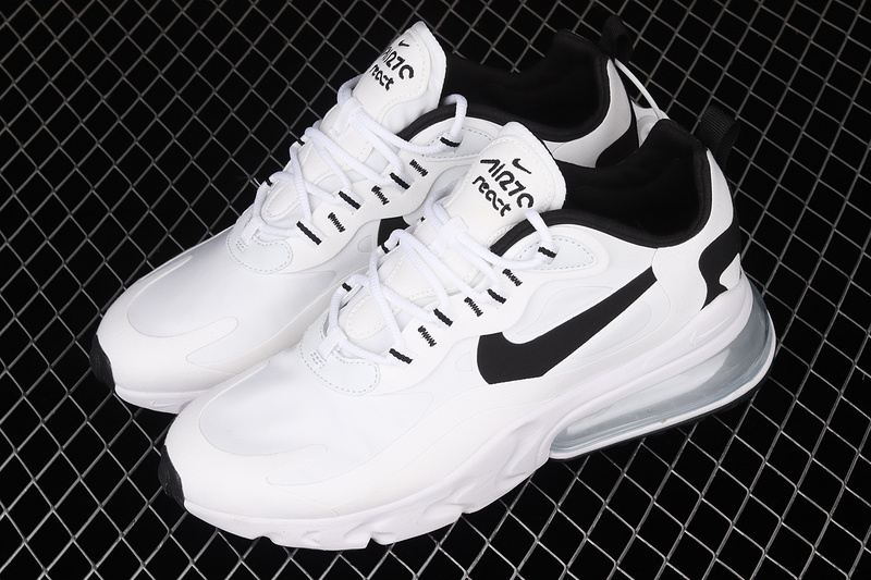 Air Max 270 React White/White/Black 31