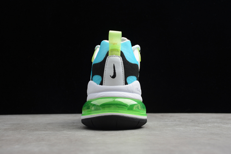 Air Max 270 React Se Oracle Aqua/White-Black-Ghost Green 15