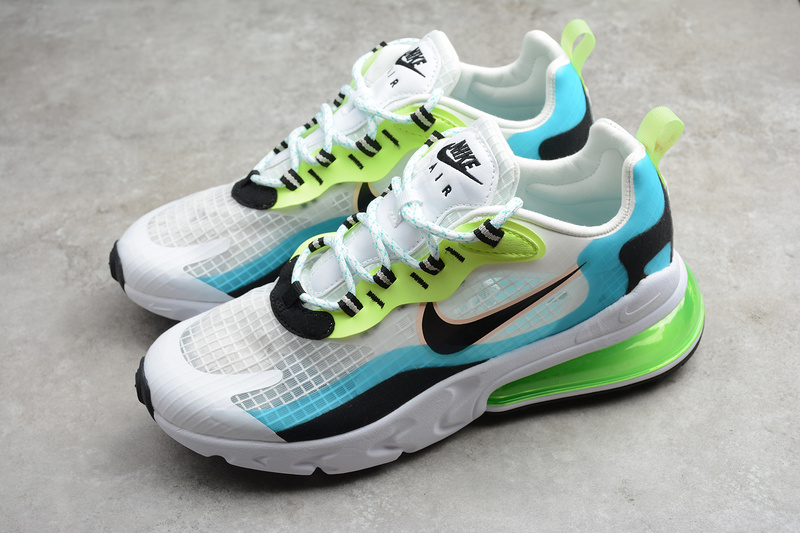 Air Max 270 React Se Oracle Aqua/White-Black-Ghost Green 17