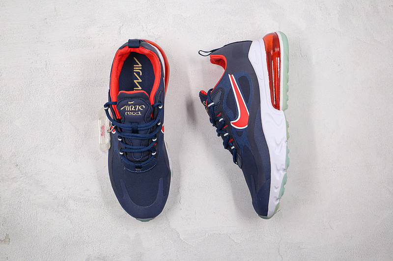 Air Max 270 React Usa Midnight Navy/Chile Red/Obsidian/White/Mtlc Gold 11